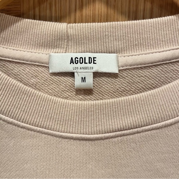 Agolde | Sweatshirt + Sweatpants | Wafer Color | M SS | S Sweatpants | SET - Picture 6 of 16